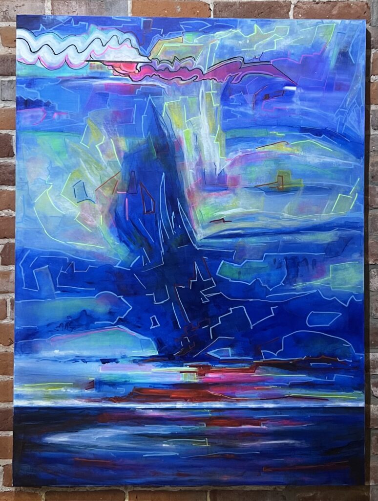 electrical storm by artist kelli foss
