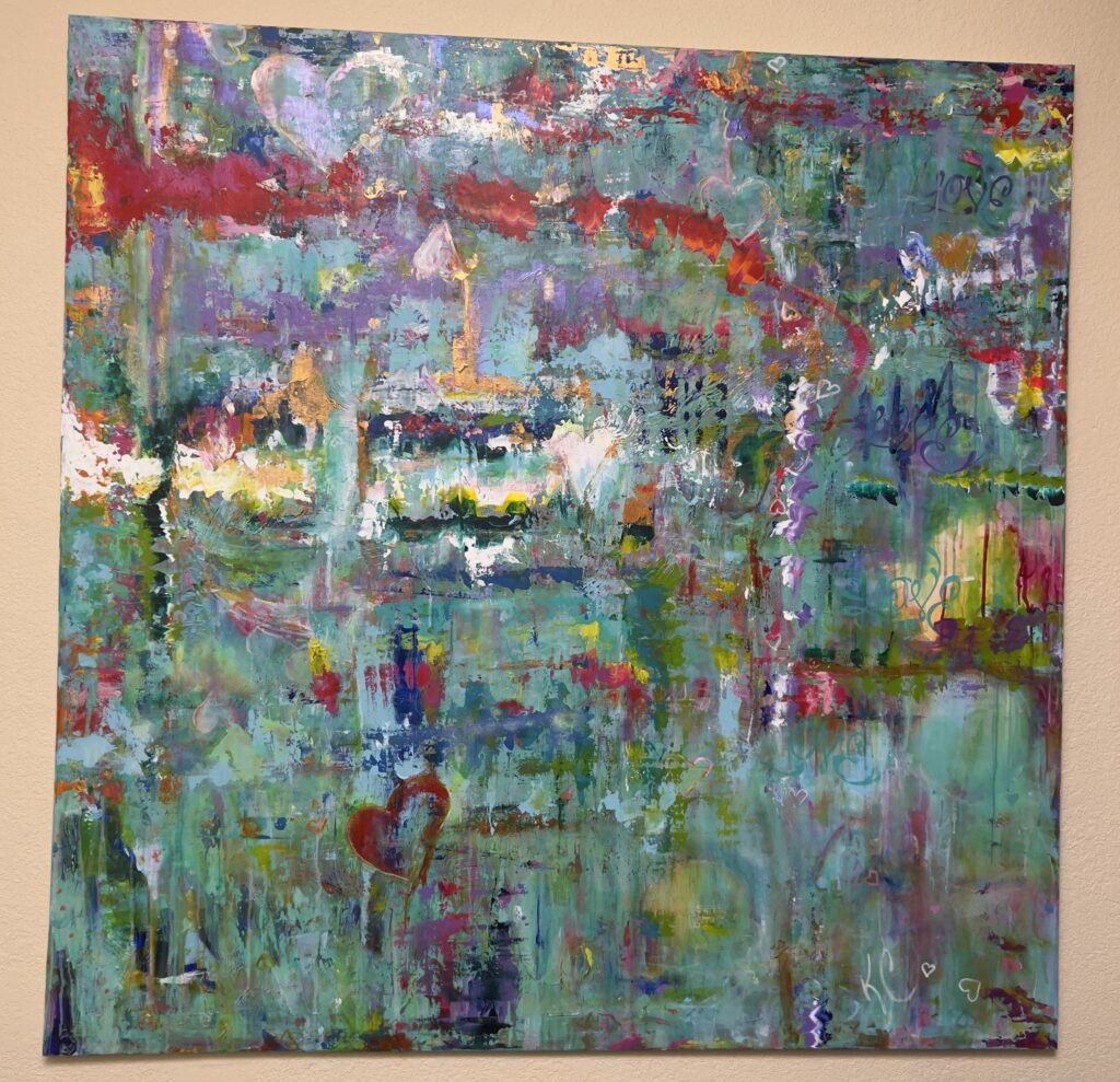LOVE is LOVE is LOVE by artist kelli foss