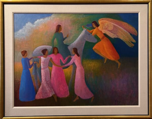 The Friendly Angel by artist Michie Long