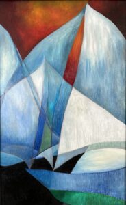 Sailing by artist Helene Goldstein