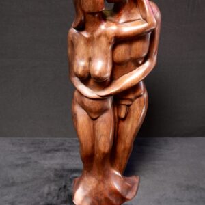 Bound in Love by Jordyn James, wood sculpture piece