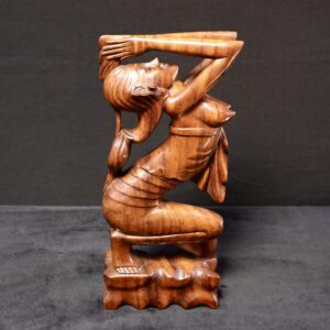 Soul Stretch by Jordyn James, wooden sculpture piece