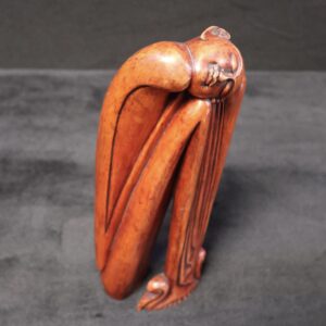 Bowed Spirit by Jordyn James, wood sculpture piece