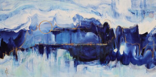 Threshold Bloom in Blue - Kelli Foss