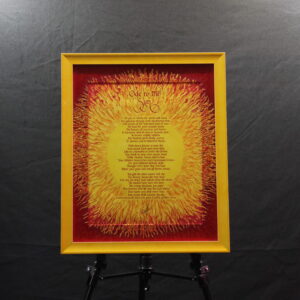 Ode to the Sun by Artist Scott C. Mehner